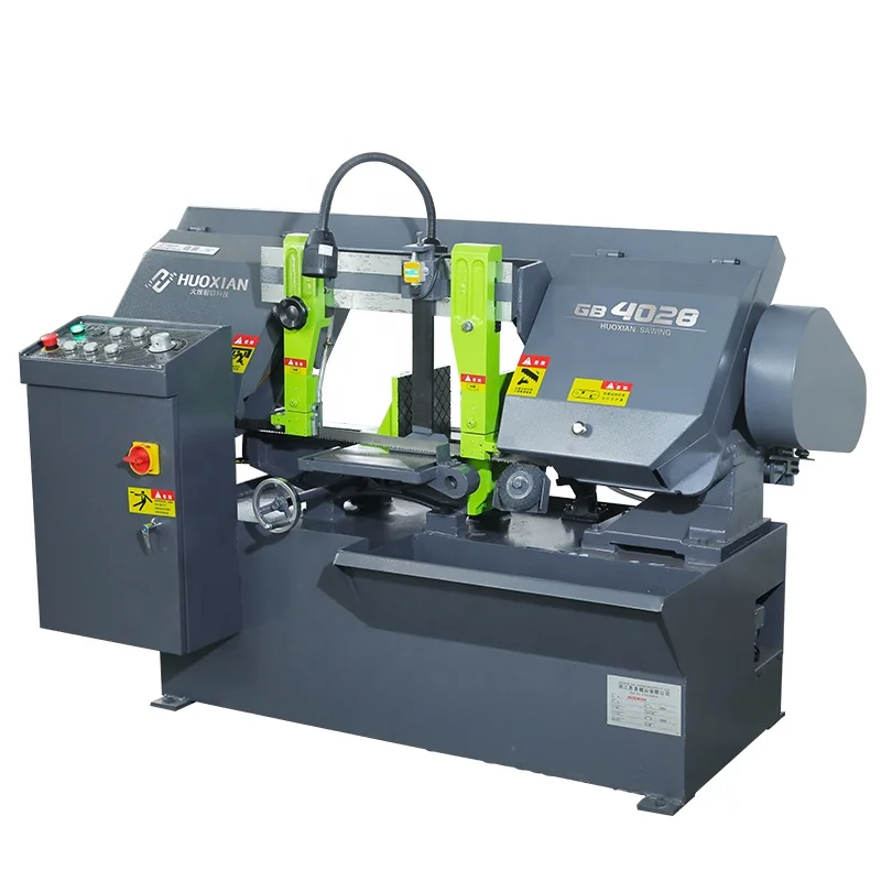 
4028 new condition horizontal hydraulic band saw blade sharpening machine for metal/steel/aluminum/iron/ pipe cutting saw blade 