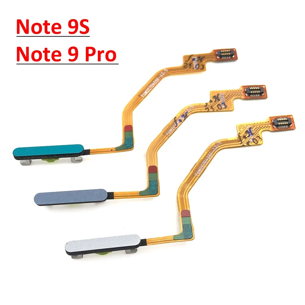 

Home Button With Flex Cable No Touch ID Fingerprint For Xiaomi Redmi Note 9S 9 Pro