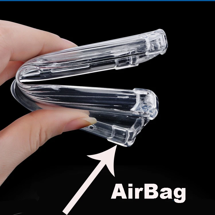 

Top Selling Hybrid Soft Case Custom 1mm Airbag Shockproof Transparent TPU Mobile Phone Back Cover for Huawei Honor 8A