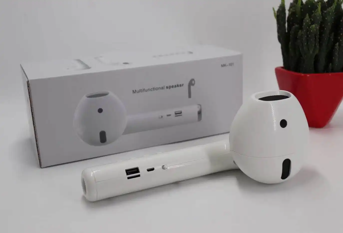 Giant Headset Speaker Mk101 Bigger Tws Earbuds Speaker With Radio Tf