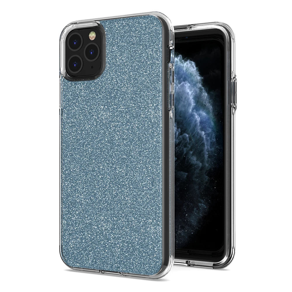 

Hot Sale Accessories 3 in 1 Colorful Glitter Back Covers Phone Cases for Iphone 12 Mini 11 Pro Max
