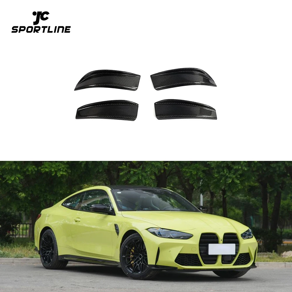 

Carbon Fiber G82 M4 GT4 Car Canards for BMW G80 M3 G83 M4 Competition 2020-2023