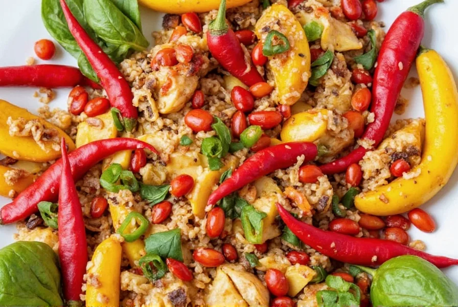 Malagueta pepper closeup