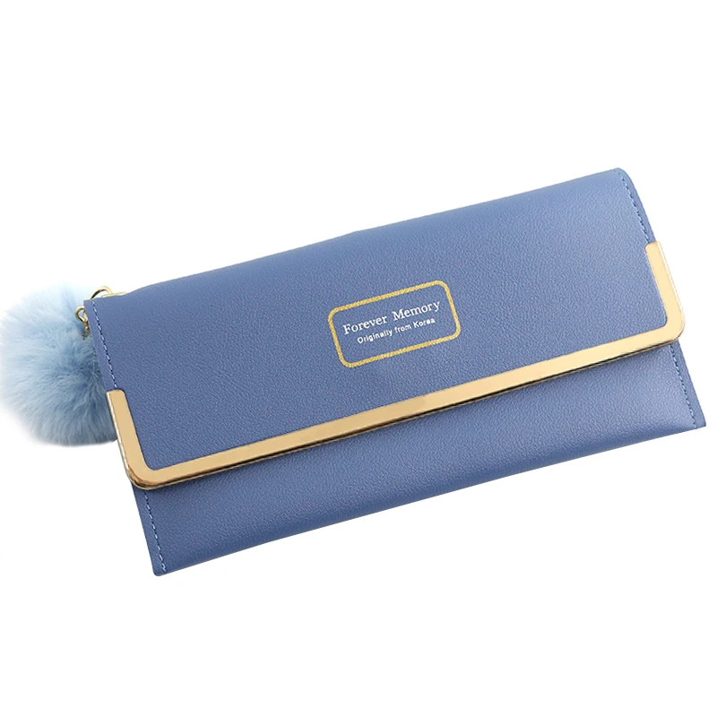 

latest design cheap ladies purse hasp wallet women long pu leather wallets