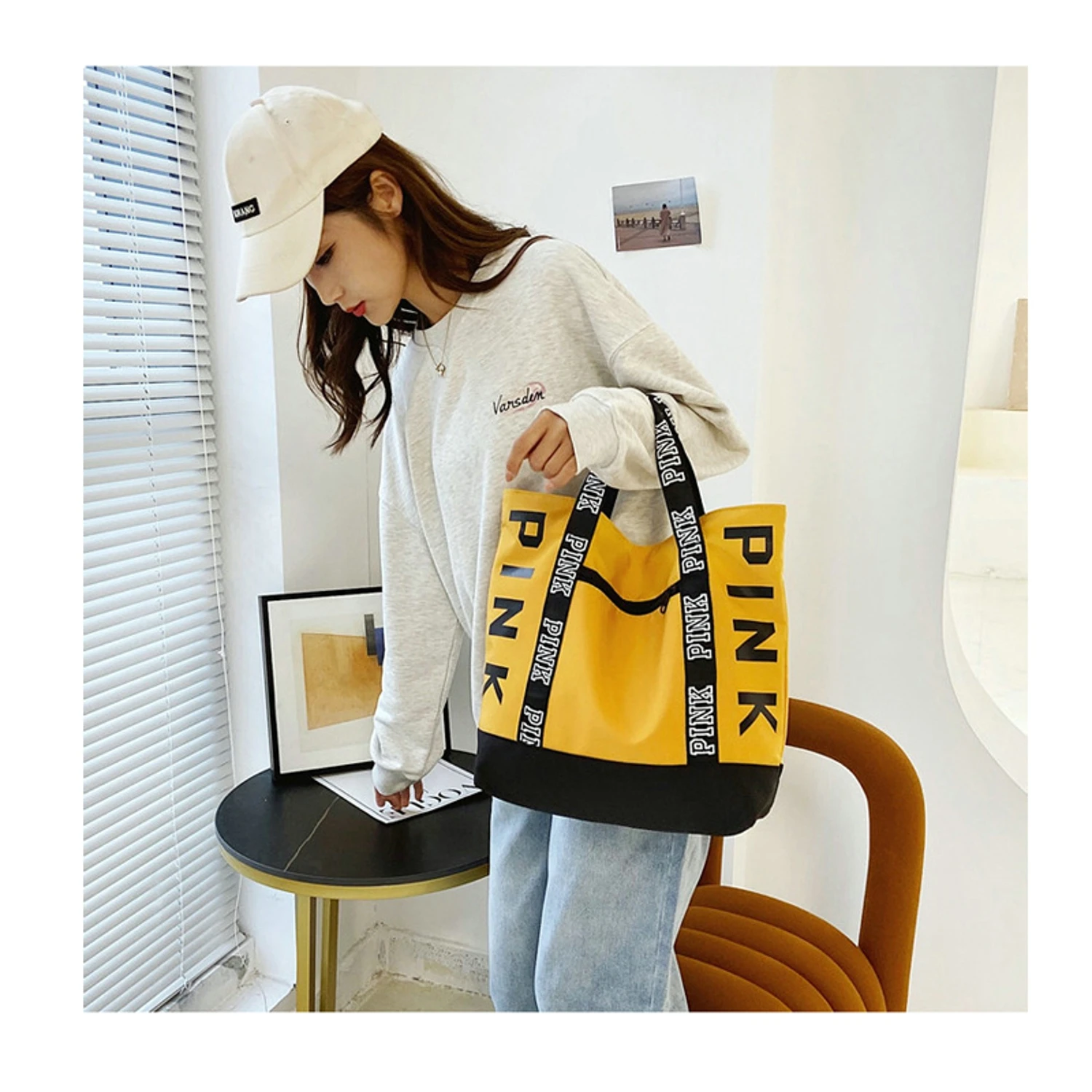 

Purses And Handbags New Design Suka Large-Capacity Tote Handbags For Women Luxury Canvas Tote Bag