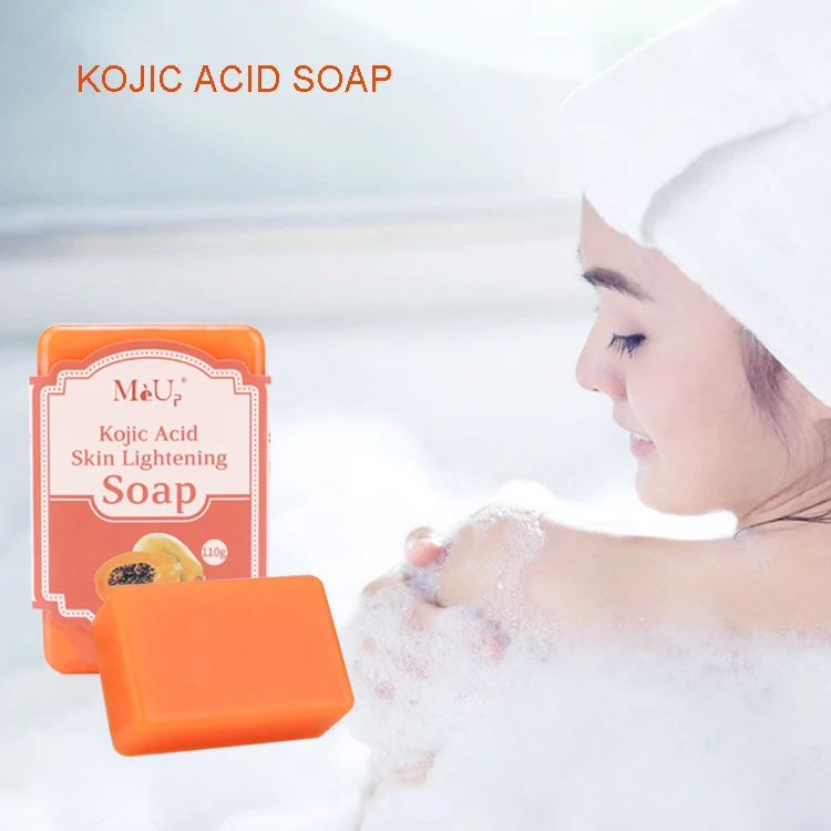 

Natural Organic Wholesale Face Body Bath Whitening Skin Care Handmade Private Label Papaya Kojic Acid Soap, Orange pink,white