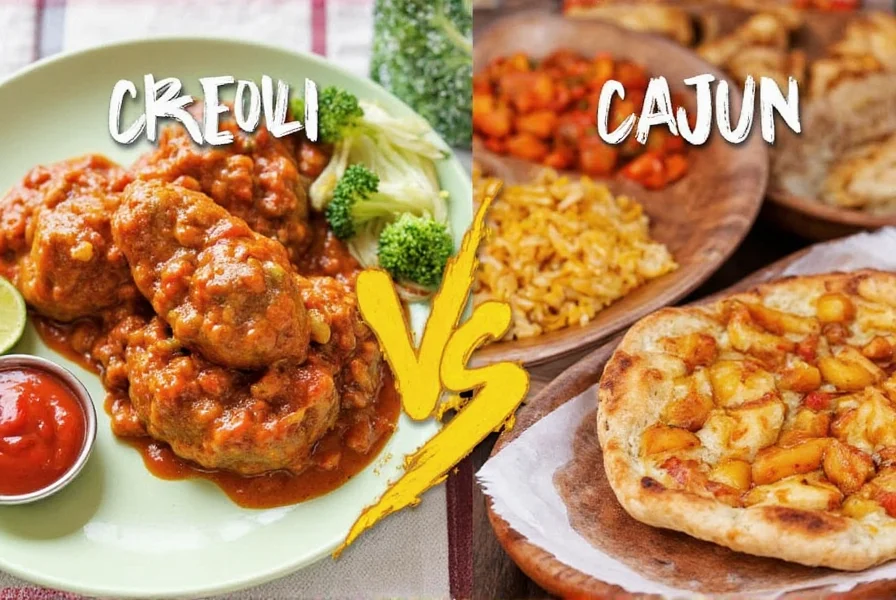 Cajun and Creole dishes served together