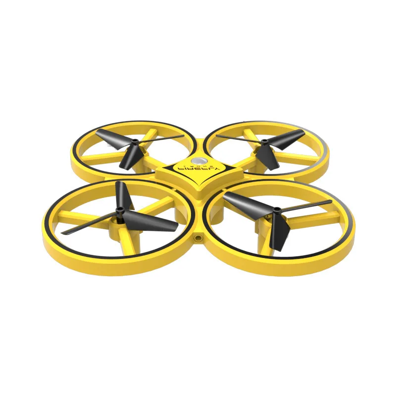 

Remote Control Hand Watch Mini Flying Fidget Spinner Drone Quadcopter UFO UAV Without Camera