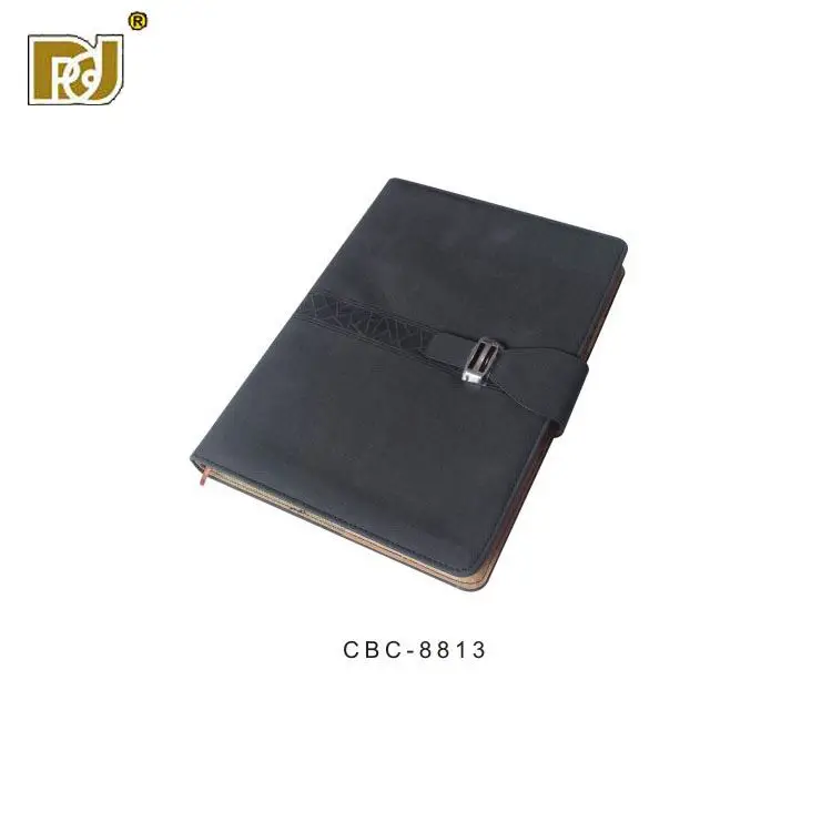 

Crocodile grain leather portfolio folder