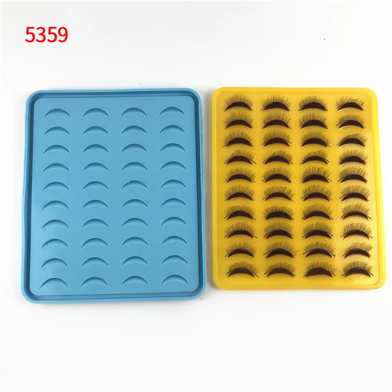 

5359 Eyelash tray Mold For Resin Craft, Random
