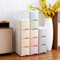 

Kitchen Organizer Plastic Drawer Divider Storage Cabinet Narrow Plastic Drawers