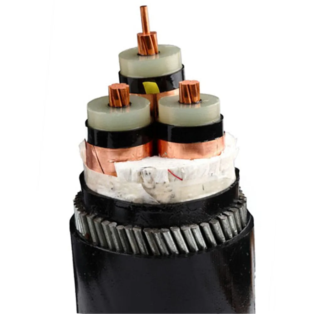 Medium Voltage 35kv Cable 20kv Single Phase Xlpe Power Cable 3x1x240