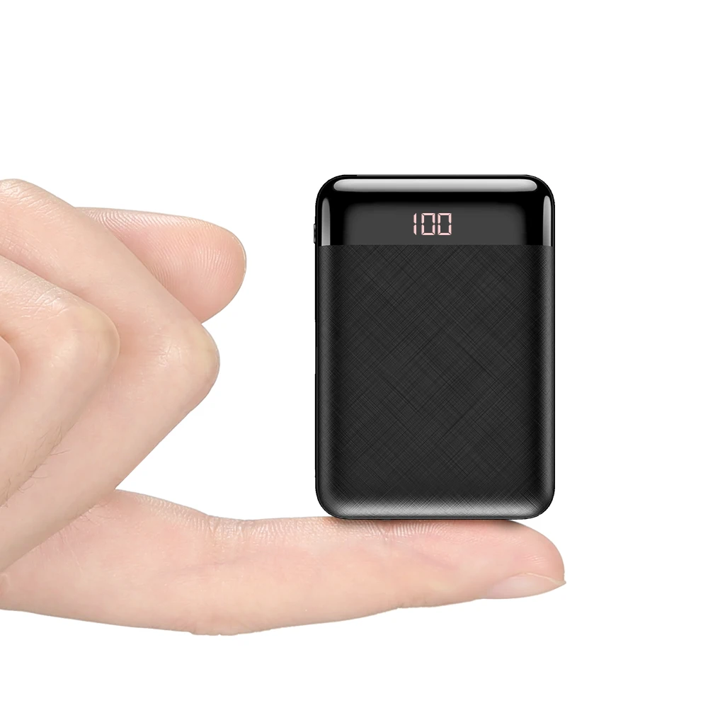 

FLOVEME Free Shipping Small Portable Power Bank Quick Charge 10000Mah Battery Bank