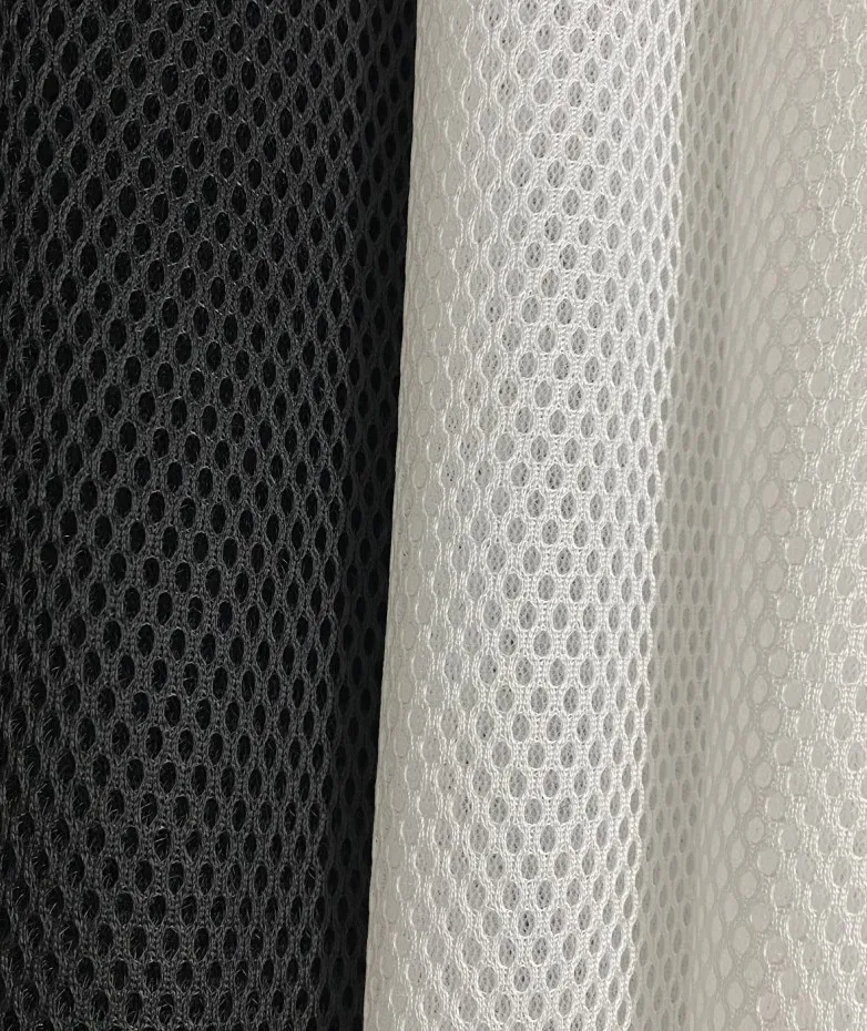 

100% Polyester Breathable 3D Air Mesh Fabric 3D Spacer Breathable Honeycomb Sandwich Mesh Fabric for Shoes/Mattress