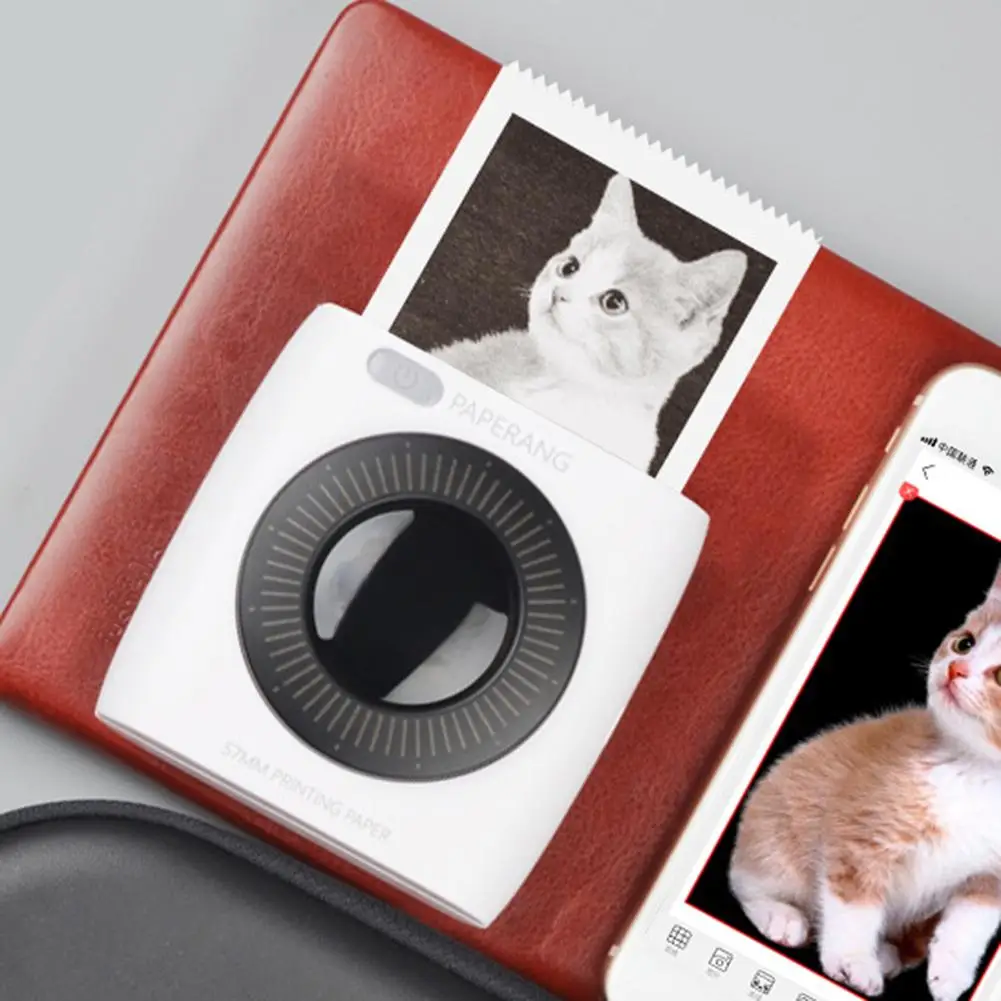 

Printer, Mini Thermal Pocket Printer Compatible with iOS & Android Phone, 300DPI Wireless Connection