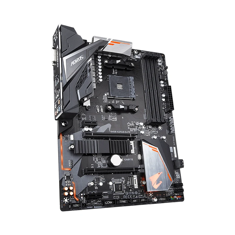 

Gigabyte B450 AORUS ELITE Gaming Motherboard For R5 3500X R5 3600 R5 3600X