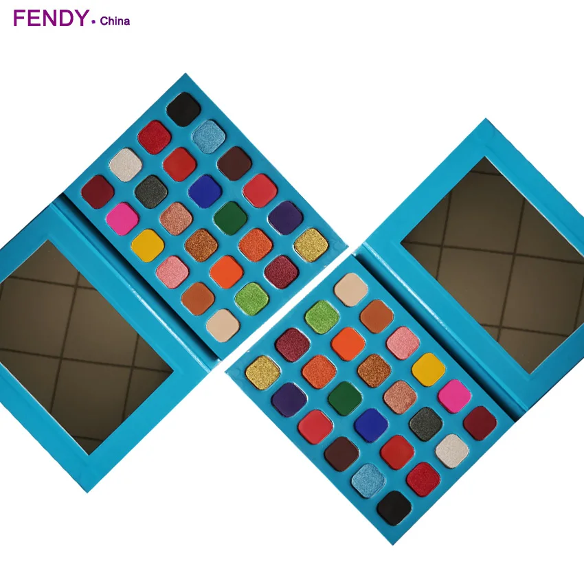 2019 Newest cosmetics wholesale eye shadow palette private label beauty glazed eyeshadow palette