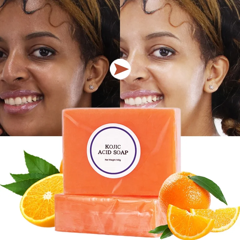 

OEM Private Label Handmade Organic Papaya Best Skin Whitening Face Kojic Acid Soap
