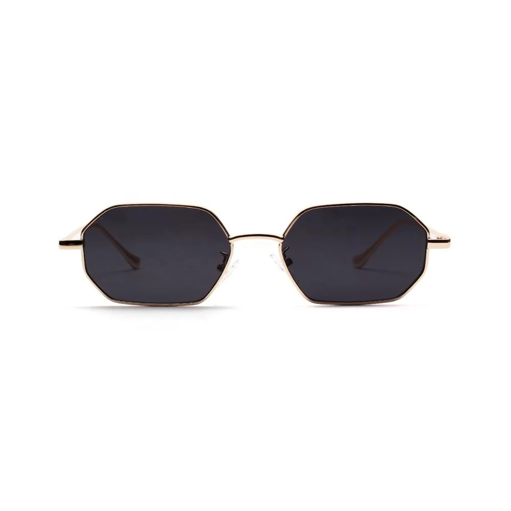 

new fashion colorful glasses for women slim metal frame sunglasses