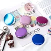 2019 Best Selling Women Girl Metal Aluminum Portable Pocket Small Hand Compact Mirror Multi Color Stocks Ready To Ship Promotion