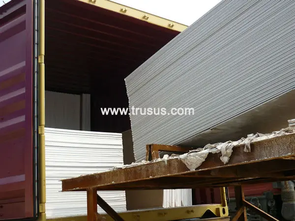 
Square Edge Raw Material Drywall Sound Absorption Plaster Sheets 