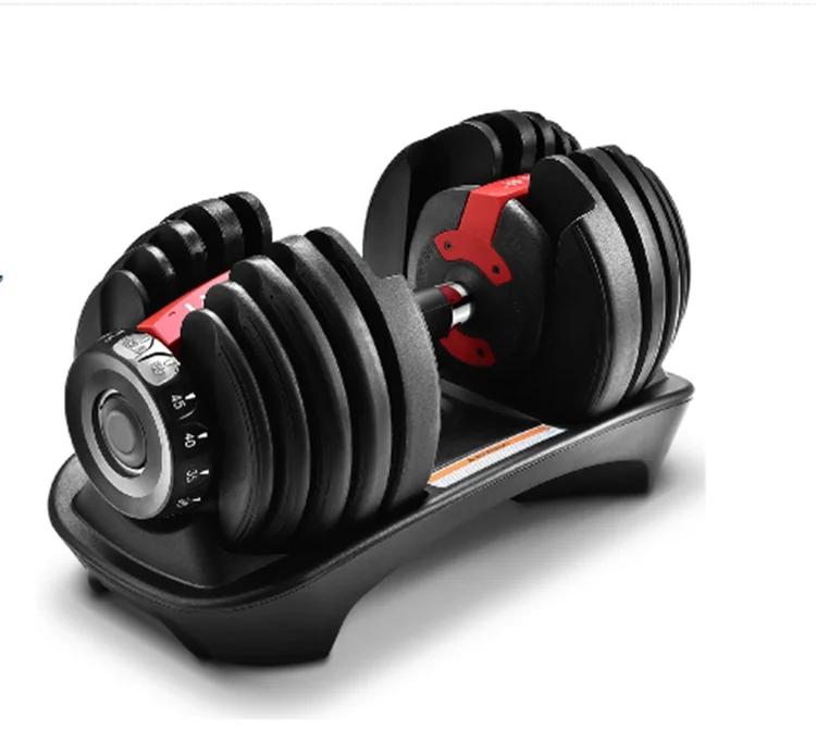 

Adjustable Dumbbell Set Dumbells, Black