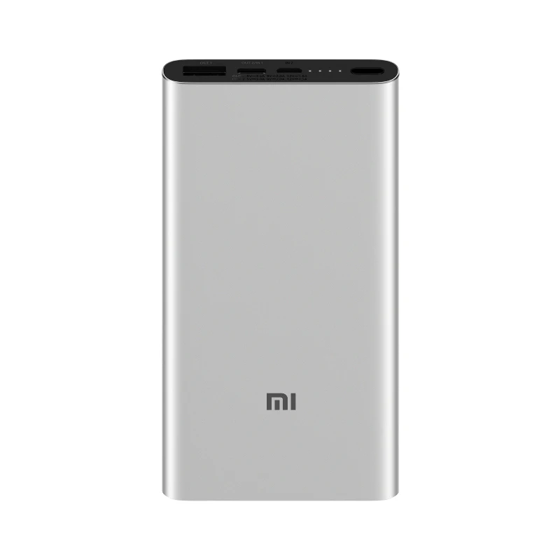 2019 NEW Xiaomi mini Power Bank 3 10000mAh Mi Powerbank USB-C 45W Portable Charger Dual USB Powerbank for ipad Laptop Smartphone