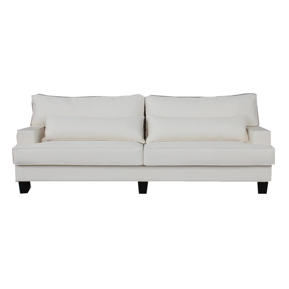 
Shanghai YiChi European style white premium fabric sofa 