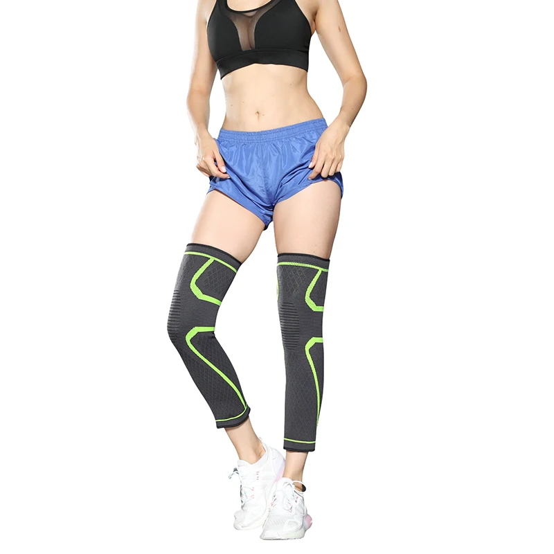 

Hot Sale Lengthened Power Knee Joint Elbow & Knee Pain Relief Sleeve Support Sleeves Pads Support Brace For Dancers, Customized color