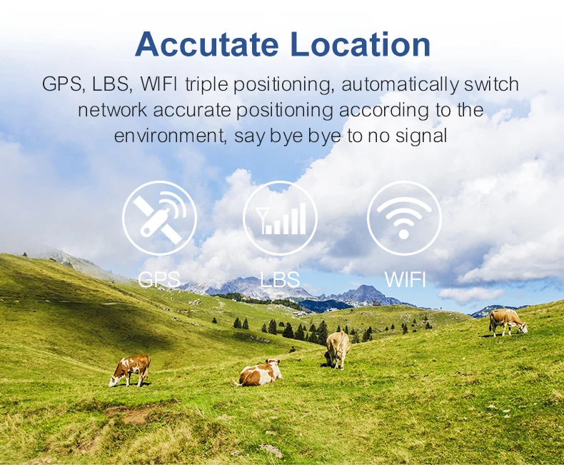 V26 Waterproof Solar Powered Cow GPS Tracker for Animal