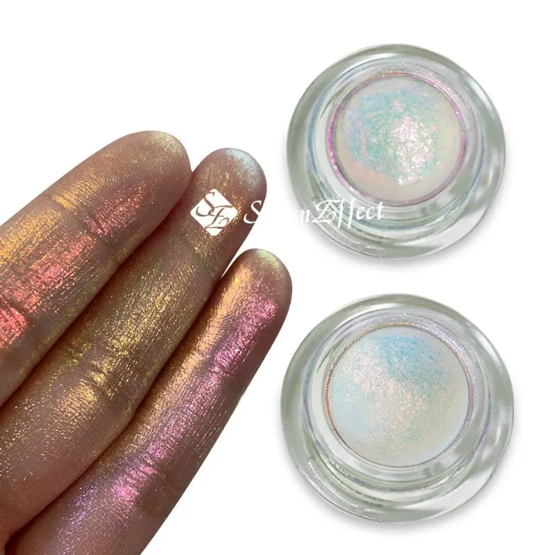 

Sheeneffect Chrome Flakes Cream Eyeshadow Cream duo chrome eyeshadow makeup