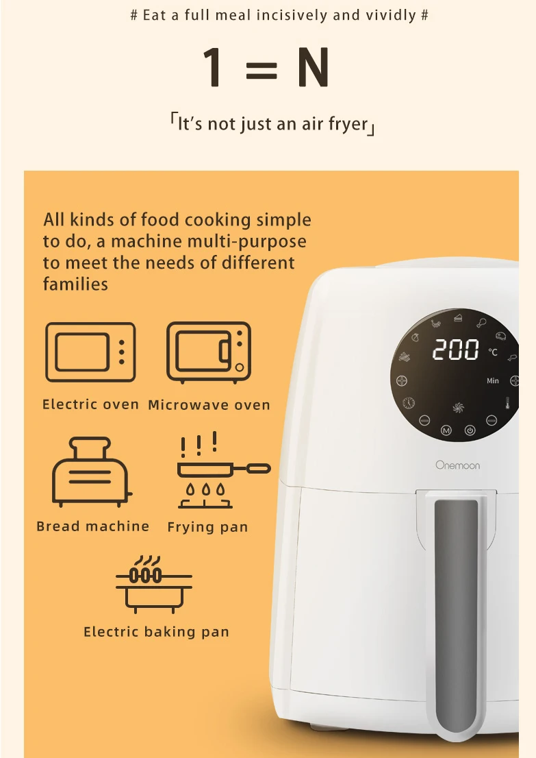 onemoon air fryer oa5 white