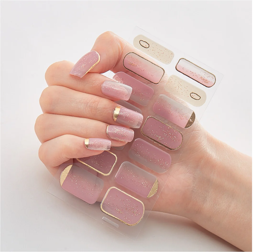 

2020 designs nail stickers full nail polish wraps sticker wraps