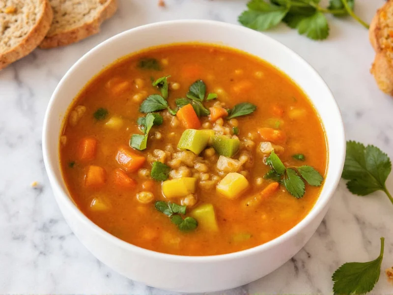 Easy Vegetable Soup Recipe for Slow Cooker