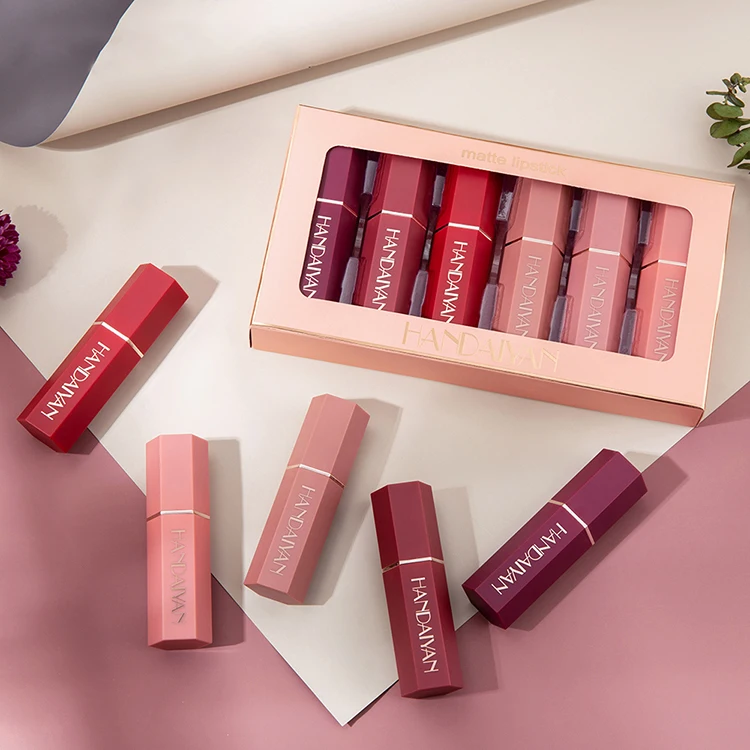 

Makeup Matte Matte Lipstick 6 Gift Box Set Non-stick Cup Lipstick Lipstick
