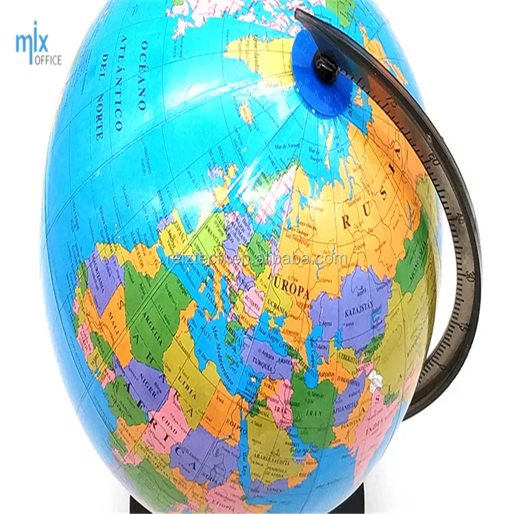Mixoffice クラシックデスクトップ地球儀英語地理教育インタラクティブ世界地図地球儀 Buy 地球儀 グローブ 言語グローブ Product On Alibaba Com