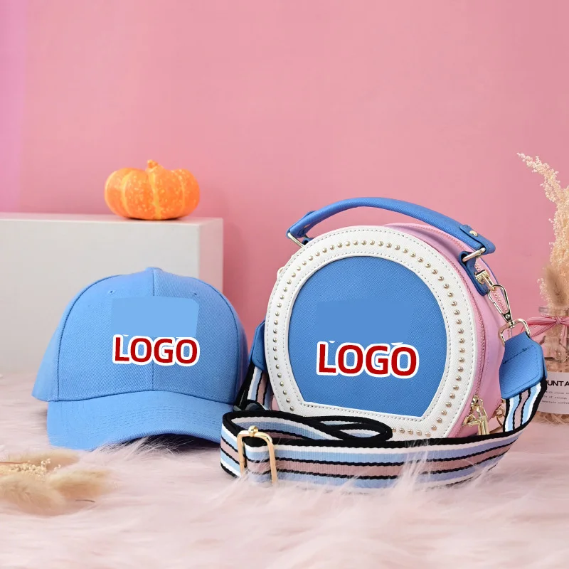 

Luxury Fashion Famous Designer Brands Purses Handbags Matching Women Purses and Hat Set for Women