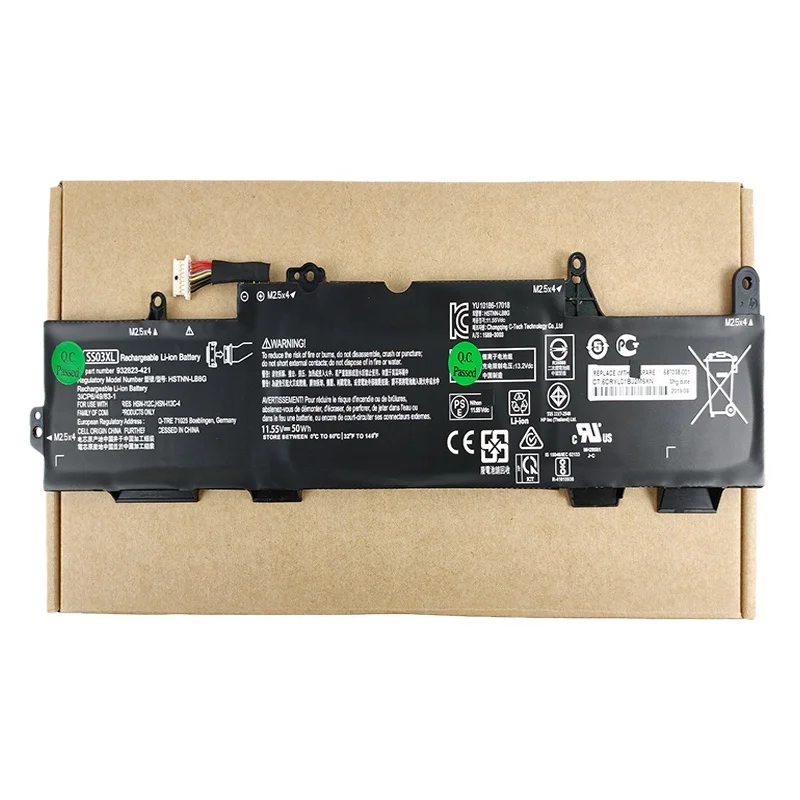 

RTS Genuine Original Battery 735 745 830 840 G5 G6 50WH SS03XL HSTNN-LB8G for HP elitebook laptop battery lithium