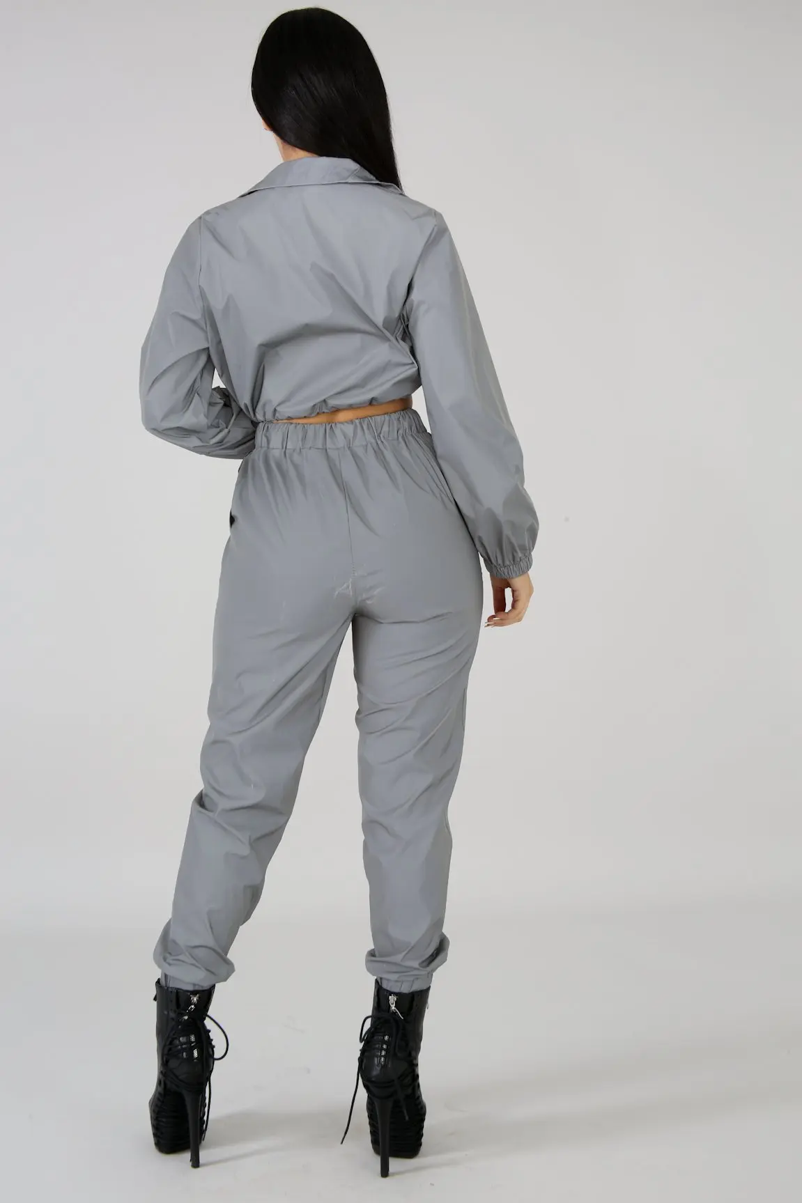 Customized Tracksuit Reflective Blank Tracksuits High Quality Designers