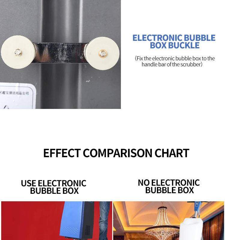 A-009 electronic foaming box floor brushing machine carpet cleaning foaming machine