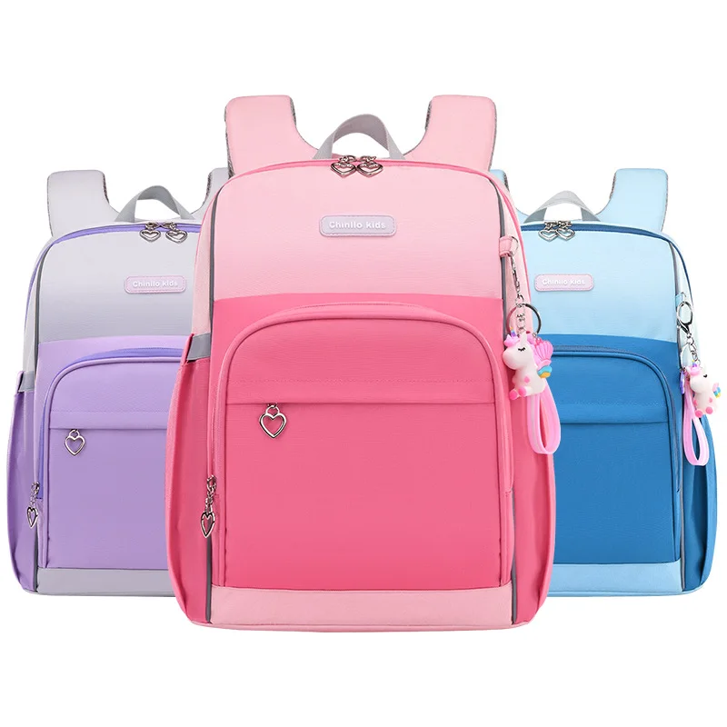 

New Large-Capacity Breathable And Ridge-Protected Schoolbag For Children Character Backpack School Bag