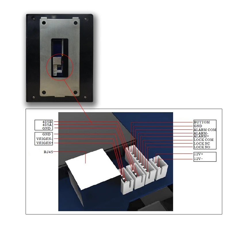 
Android 3G WIFI Biometric Time Attendance System With SDK A5 HFSecurity 