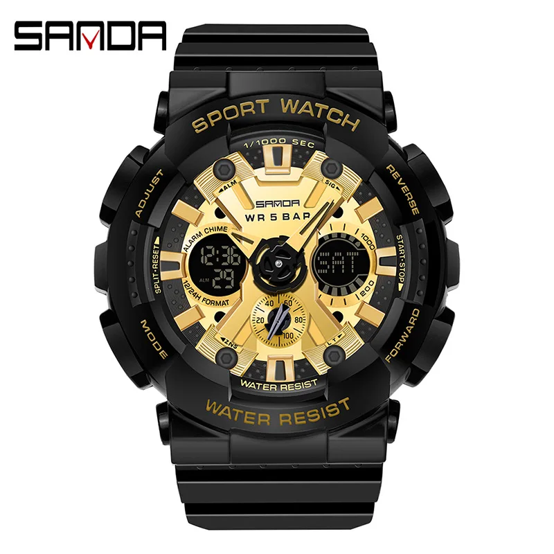 

2021 fashion outdoor sports male and female students electronic watch multifunctional luminous Waterproof Digital Watch