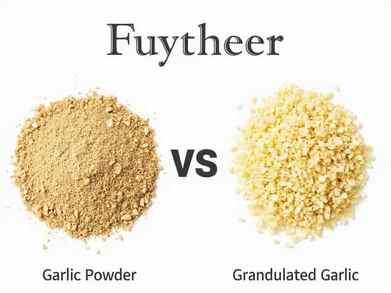 Garlic Powder vs Granulated Garlic: Key Differences Explained