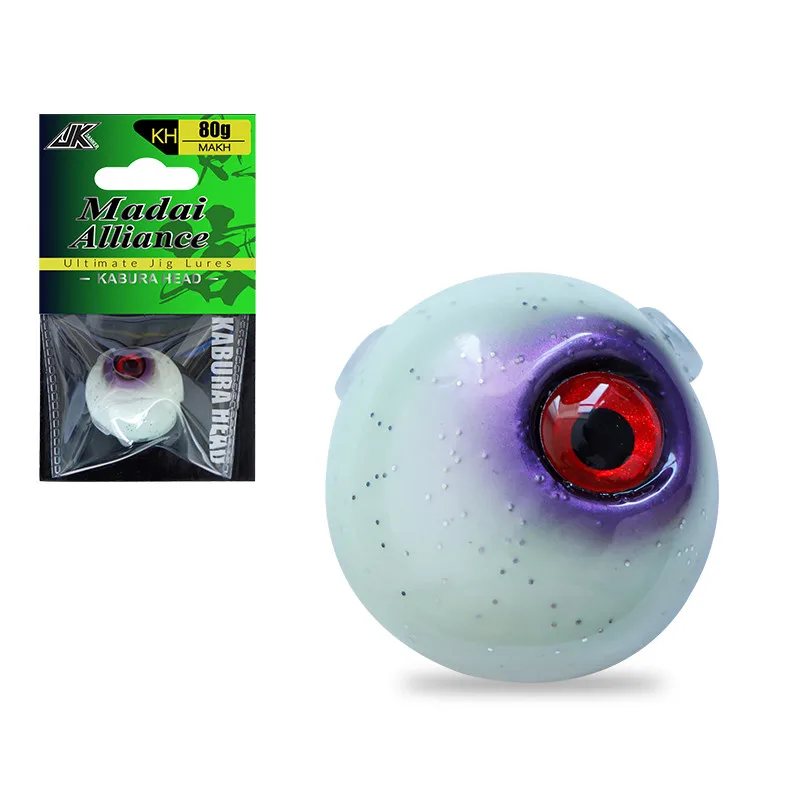 

JK MAKH 45g 60g 80g 100g Madai Sliding Mold Jig Head Bait Snapper Kabura inchiku Lure Jigging Molde