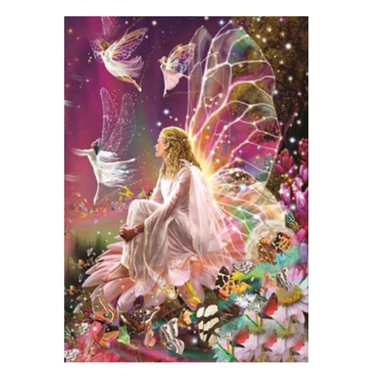 
Factory supply special popular individuality beautiful butterfly elves diamond paintings  (62422166437)