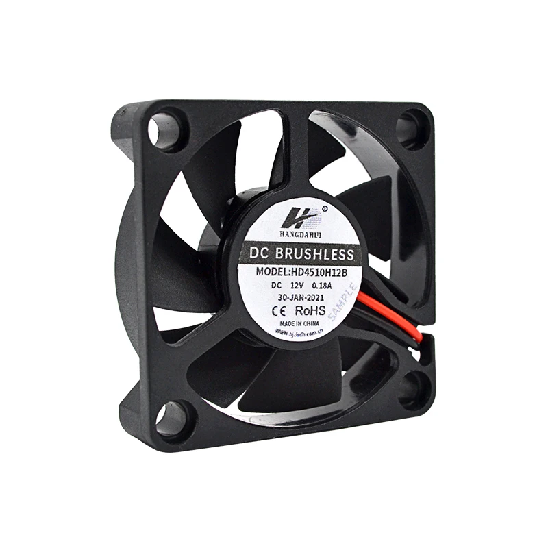 

DC fan 45X45X10 4510 0.18A 6500rpm 4510 ventoinha 12v mini air cooling fan