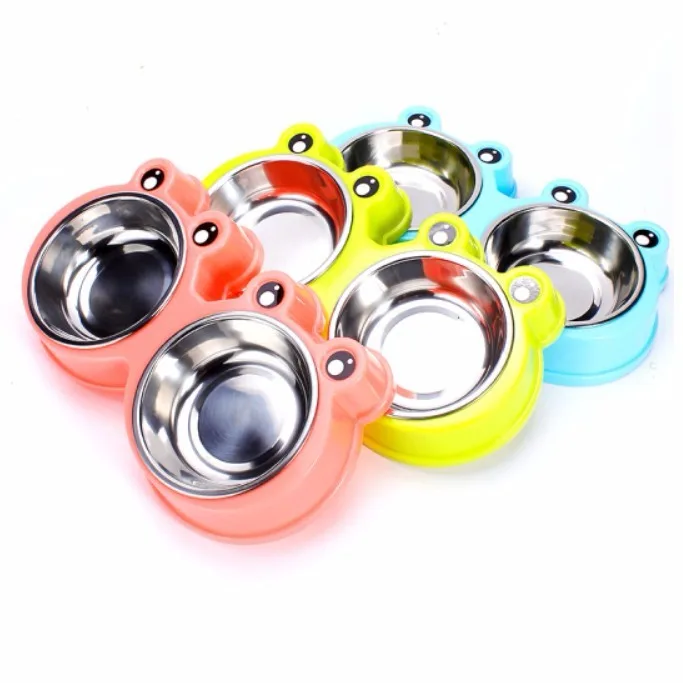 

Stock Lot Inventory Pet Portable Custom Wholesale Stainless Steel pet food Bowl, Customized