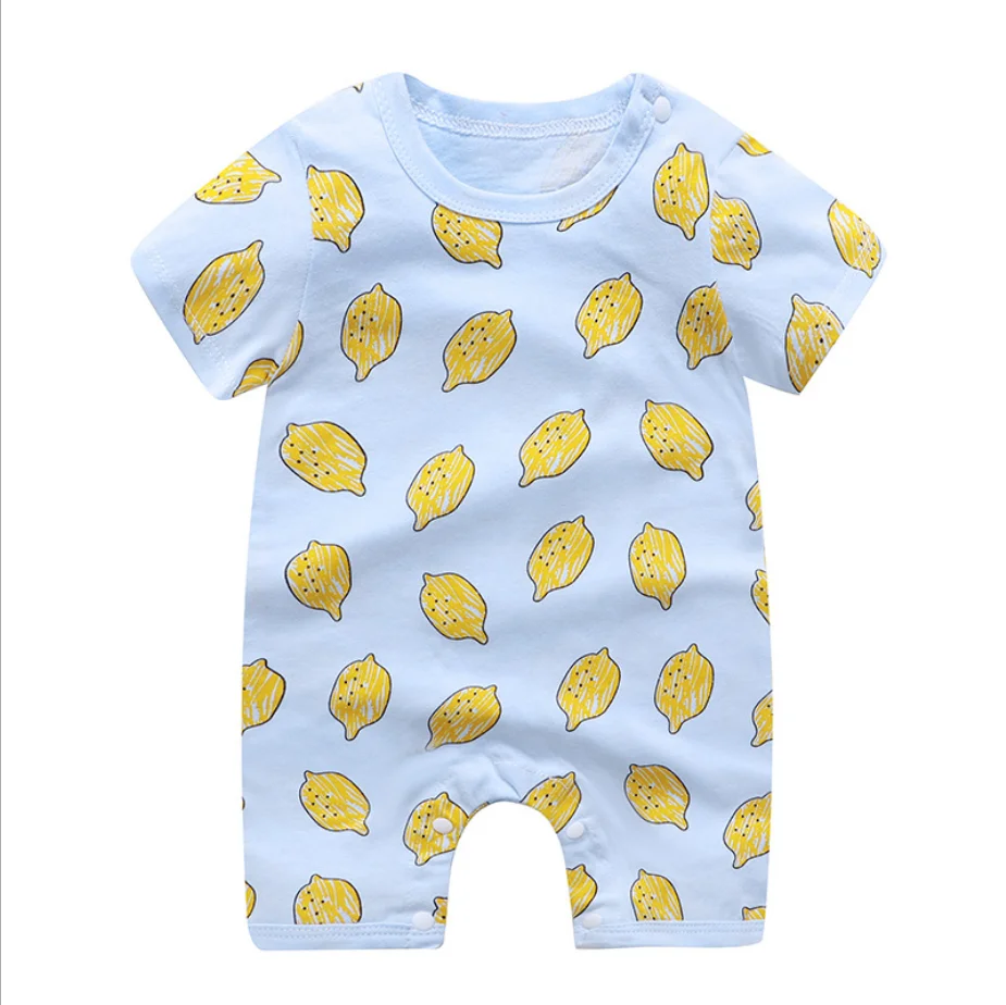 
High Quality Baby Romper Baby Newborn Infant Baby Boy Girl Short Sleeve Clothing 