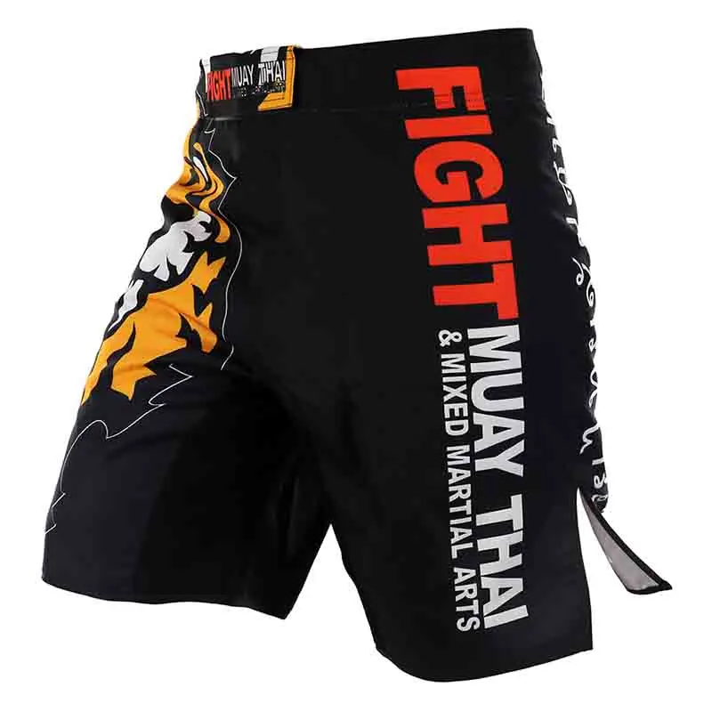 

MMA Shorts Muay Thai Boxing Trunks Comfortable Kickboxing Fight Wear,Mens MMA Cross Training Boxing Shorts